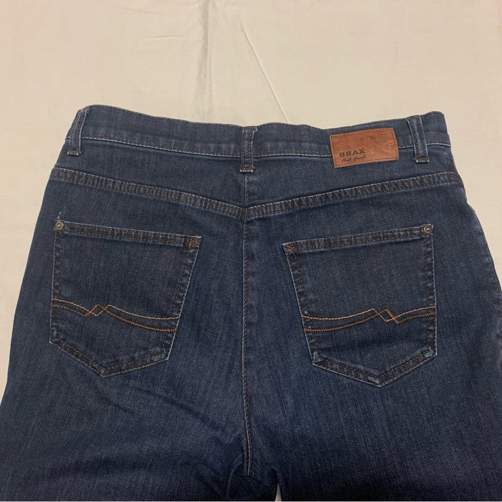 Brax Men's Blue Jeans Dark Blue Denim Size 29/27